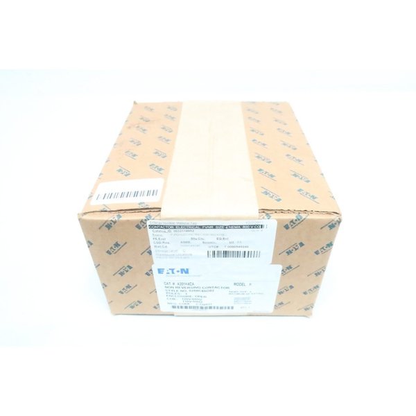 Eaton 120V-AC 100HP Size 4 Ac Contactor A201K4CA